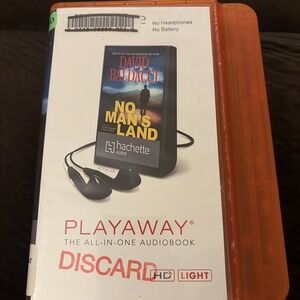 Playaway Audiobook Audio Book‎ Ex Library - No Man's Land By David Baldacci